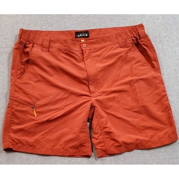 Orvis Other - Orvis Men's Quick-Dry‎ Orange Shorts Size XXL